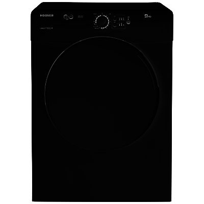 Hoover Vision Tech VTV590NCB Vented Tumble Dryer, C Energy Rating, 9kg Load, Black